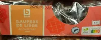 Gaufre de Liège mini chocolat 8x42g