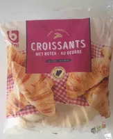 Croissants met boter - au beurre