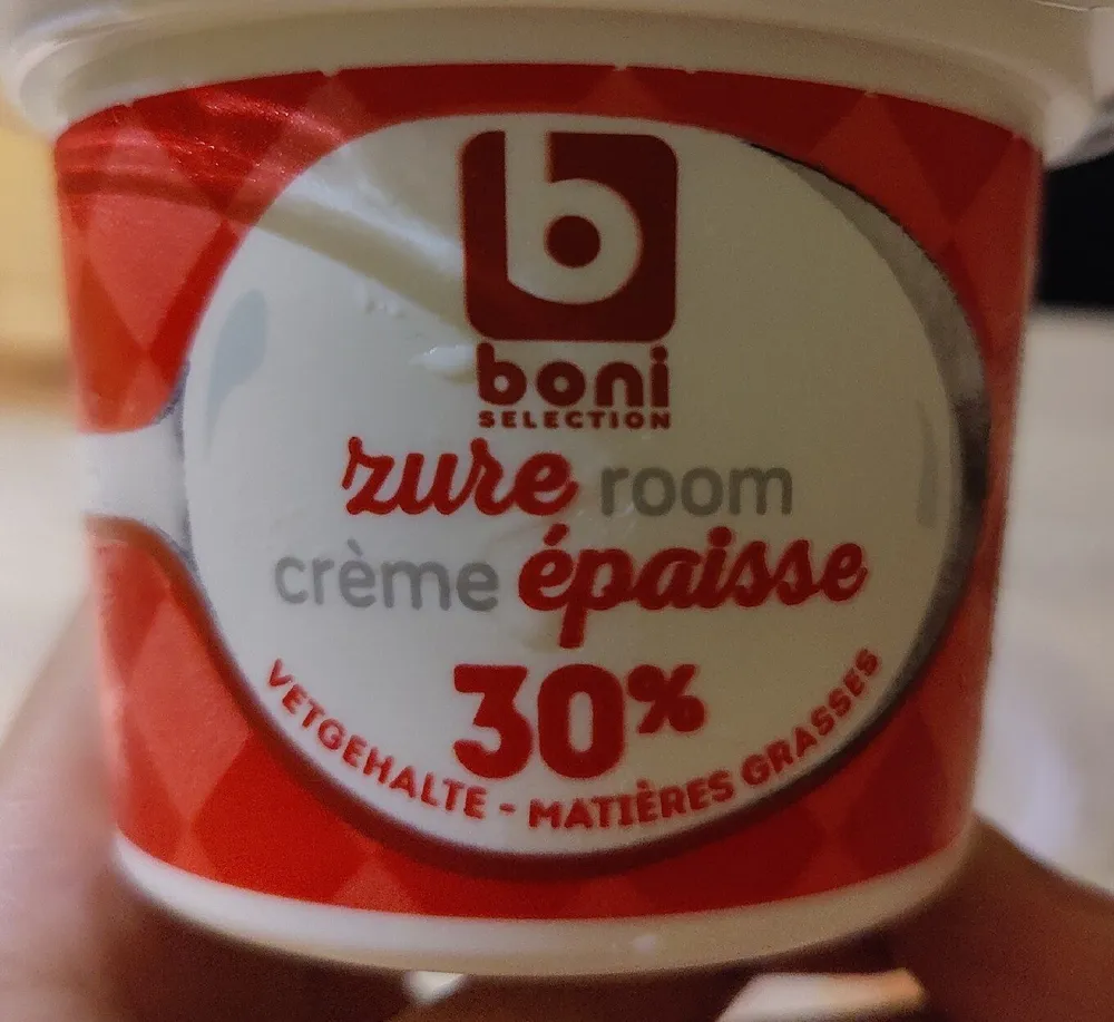 Zure room / crème épaisse 30%