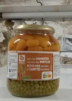 Petits pois extra-fins et carottes extafines