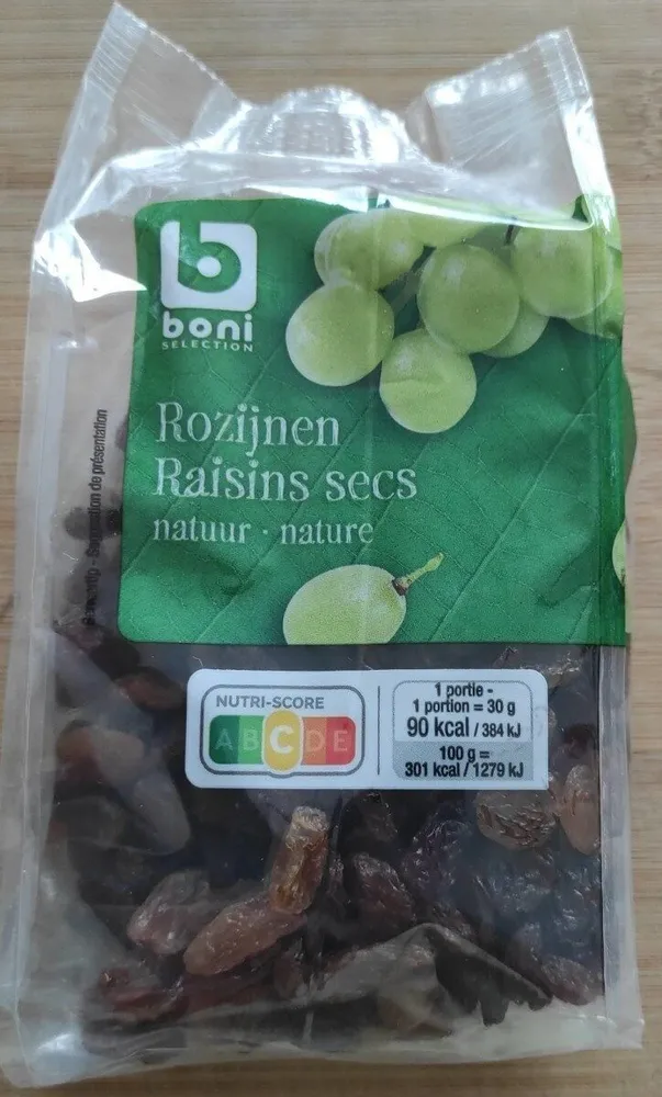 Raisins secs nature