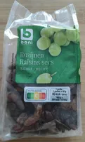 Raisins secs nature