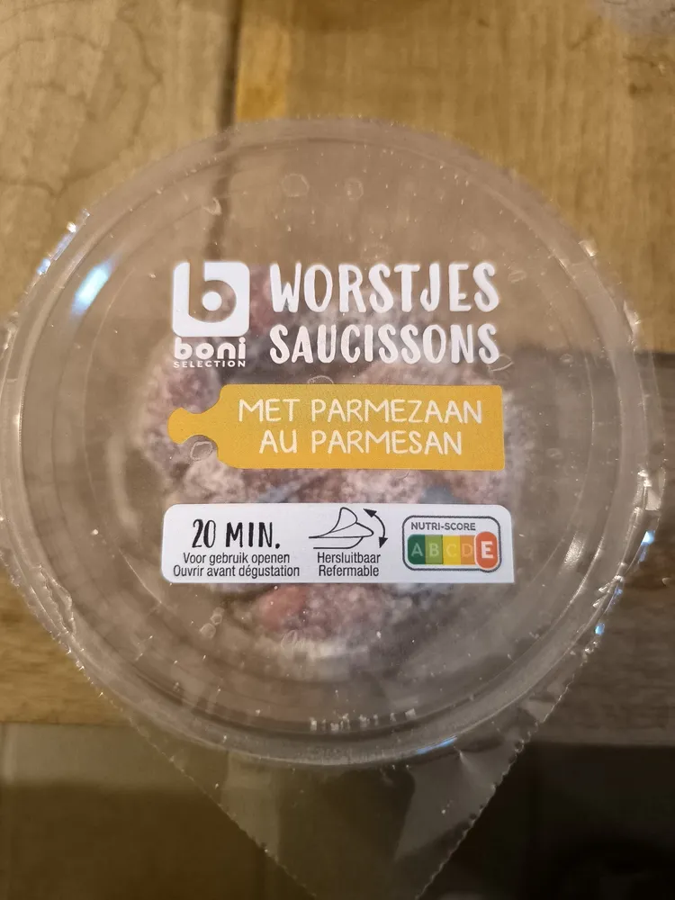 Saucissons Au Parmesan