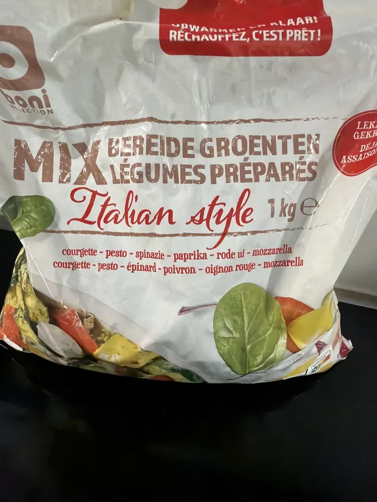 Mix Legumes Prepares Italian Style
