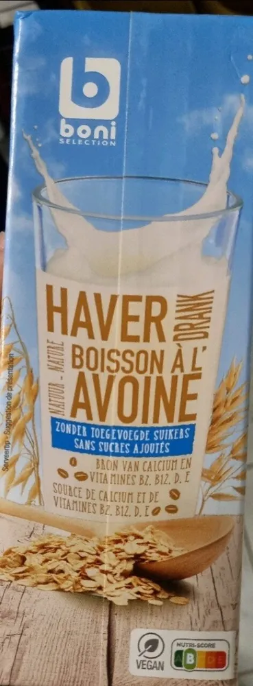 Boisson à l’avoine