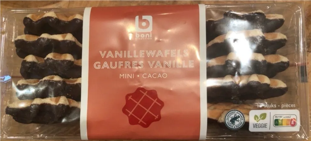 Gaufres vanille mini cacao