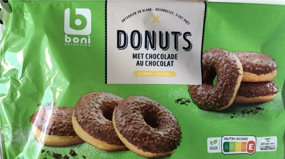 Donuts chocolats 6 pièces