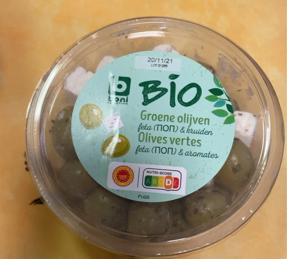 Olives vertes & feta