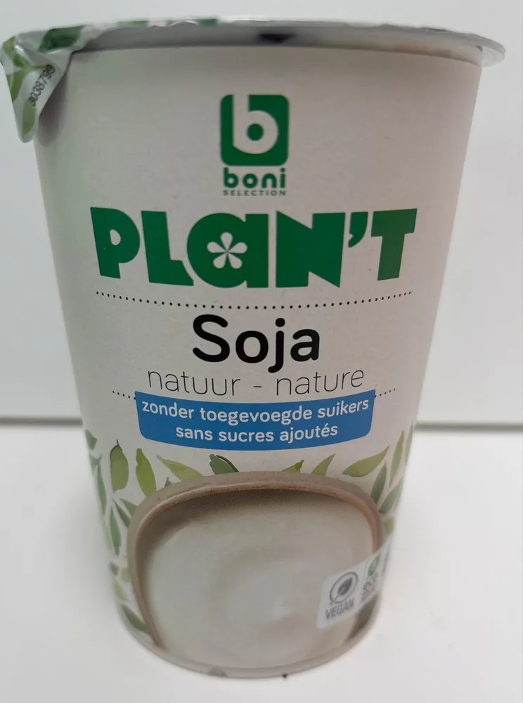 Soja Natuur Zonder Toegevoegde Suikers