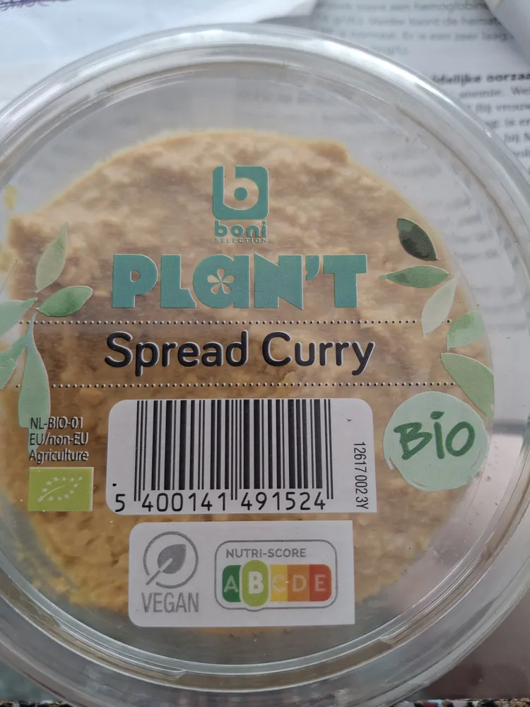 Spread curry