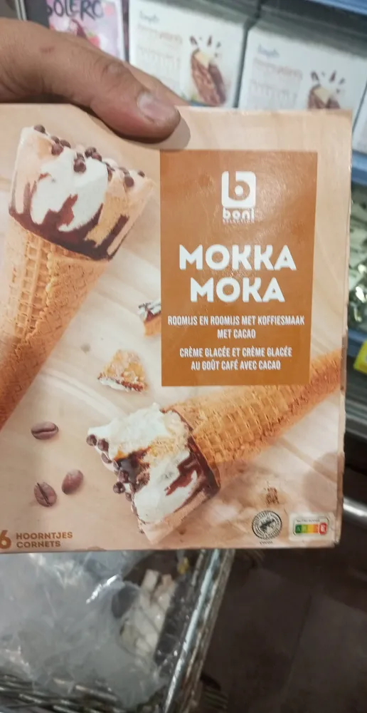 Mokka Ice Cream Cones