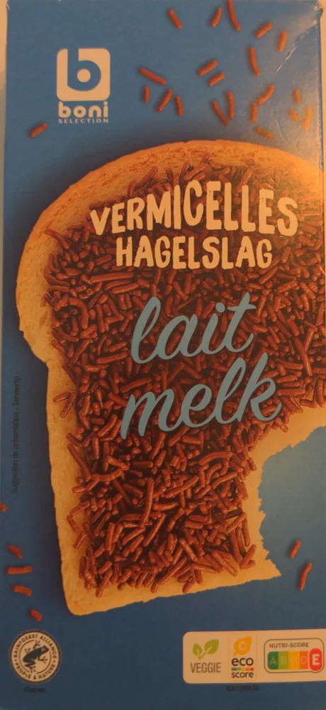 Boni vemicelles de chocolat au lait