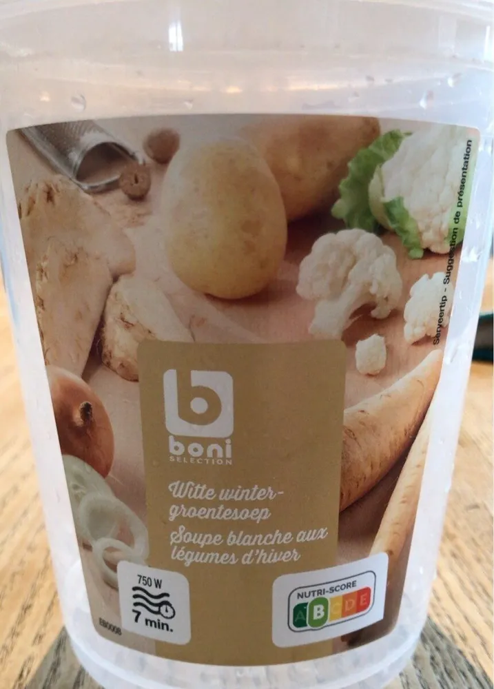 Soupe blanche aux legumes d’hiver