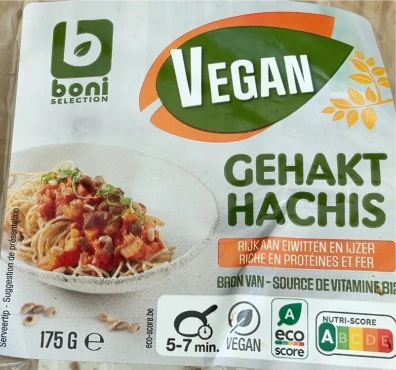 Hachis vegan