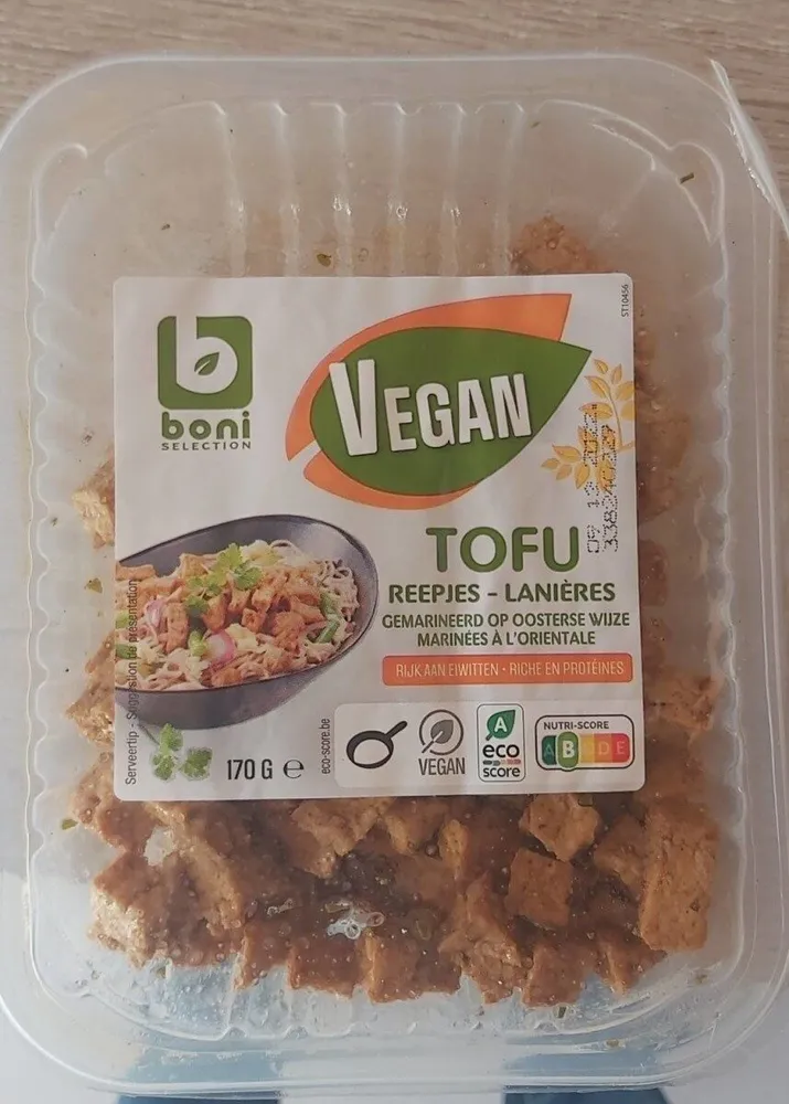 Tofu lanière mariné à l orientale