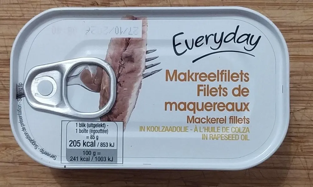 Filets de Maquereaux