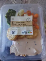 Kalkoenfilet In Peperroomsaus Met Rösti En Groenten