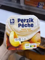 Perzik Pêche Verse Kaas Fromage Frais