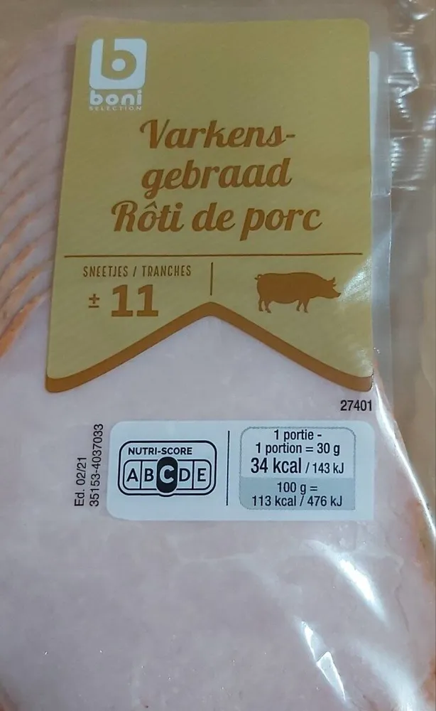 Rôti de porc