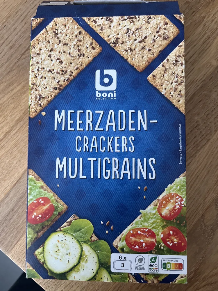 Meerzaden-crackers multigrains