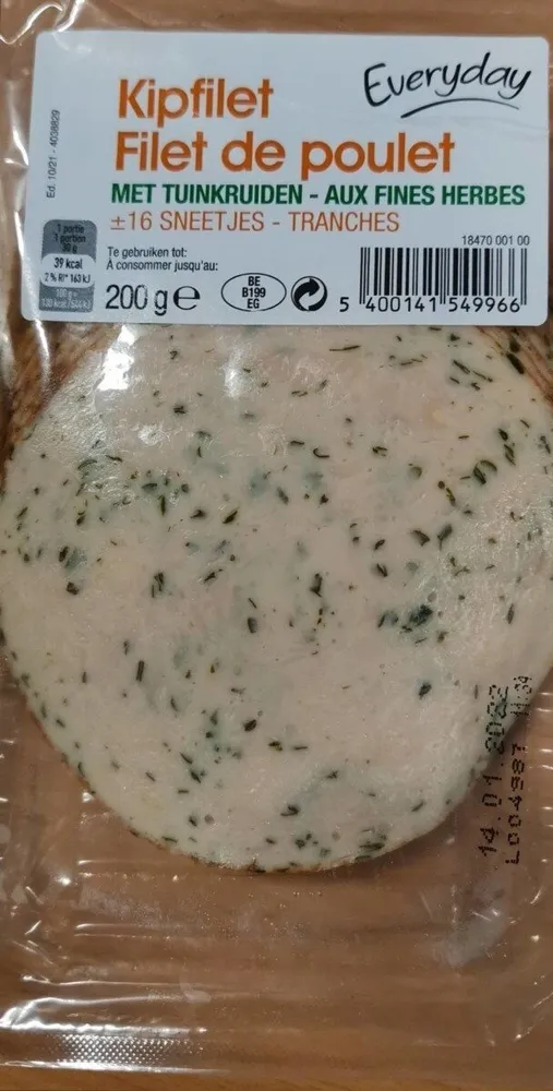Filet de poulet aux fines herbes