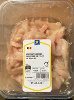 Lanières de filet de poulet