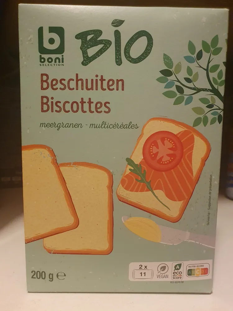 biscottes multicereales bio