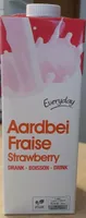 Lait a la fraise