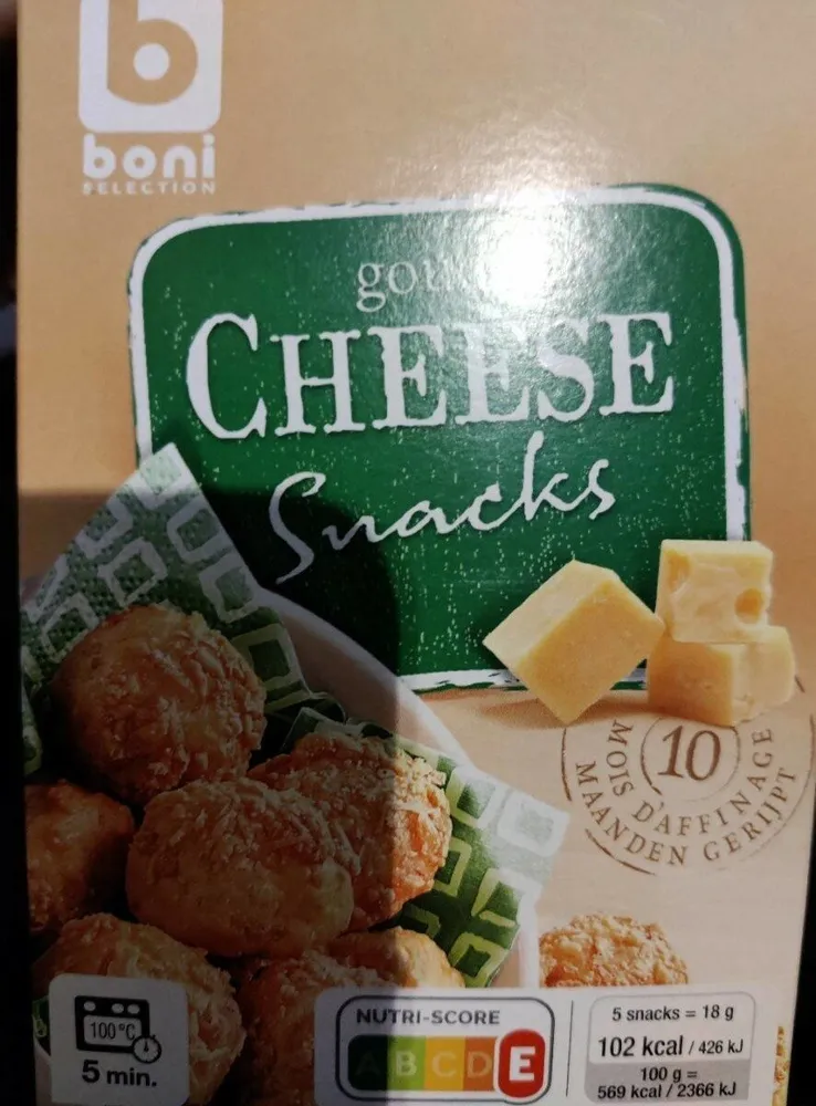 Gouda cheese snaks