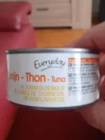 Thon  à  la L'HUILE de tournesol