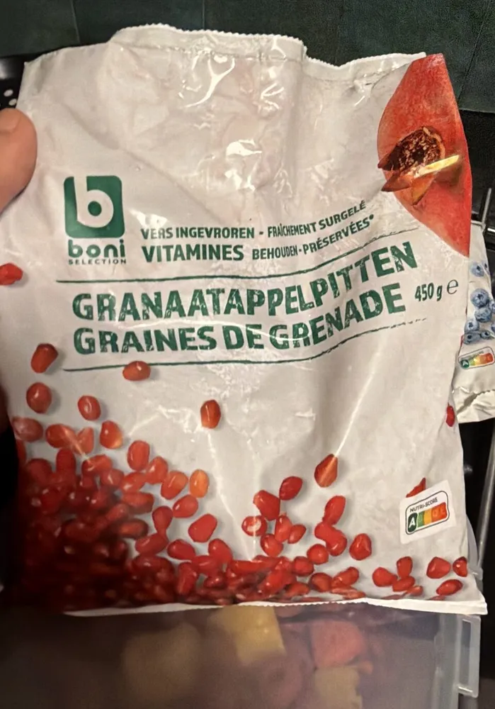 GRANAATAPPELPITTEN GRAINES DE GRENADE