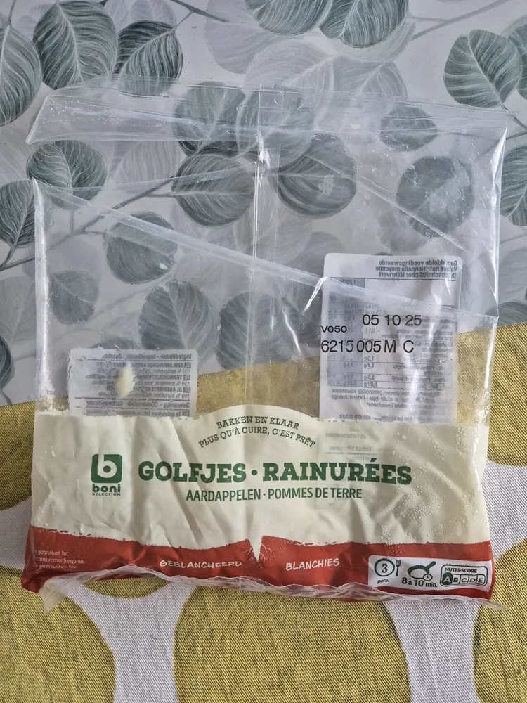 Aardappel Golfjes