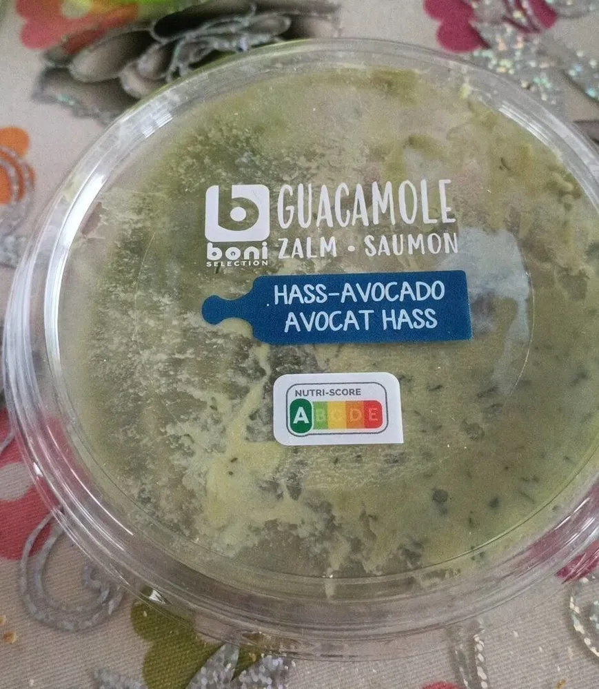 Guacamole met zalm