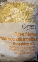 Frites pommes allumettes