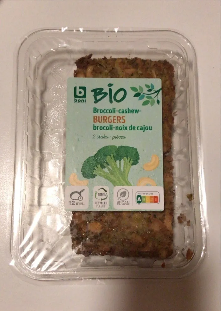 Burgers Brocoli-noix de cajou