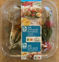 Salade thon-pêche aux pommes de terre