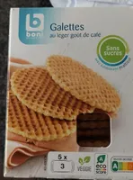 Galettes au léger goût de café