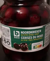 Cerise du nord au sirop léger