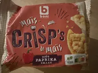 Maïs Crisps Paprika