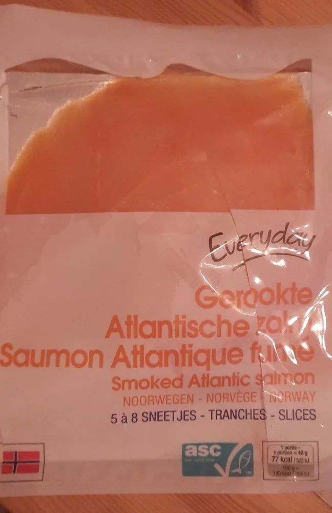 Saumon Atlantique fumé