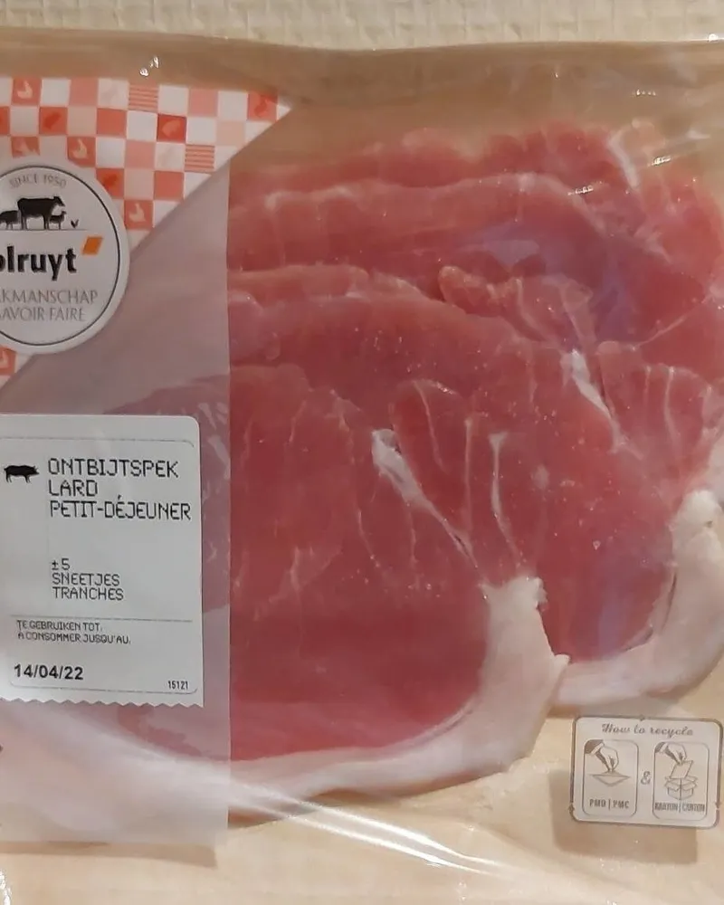 Lard petit déjeuner