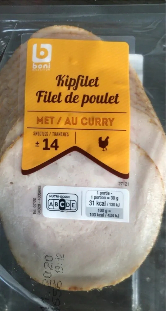 Kipfilet met curry