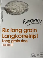 Long grain rice parboiled