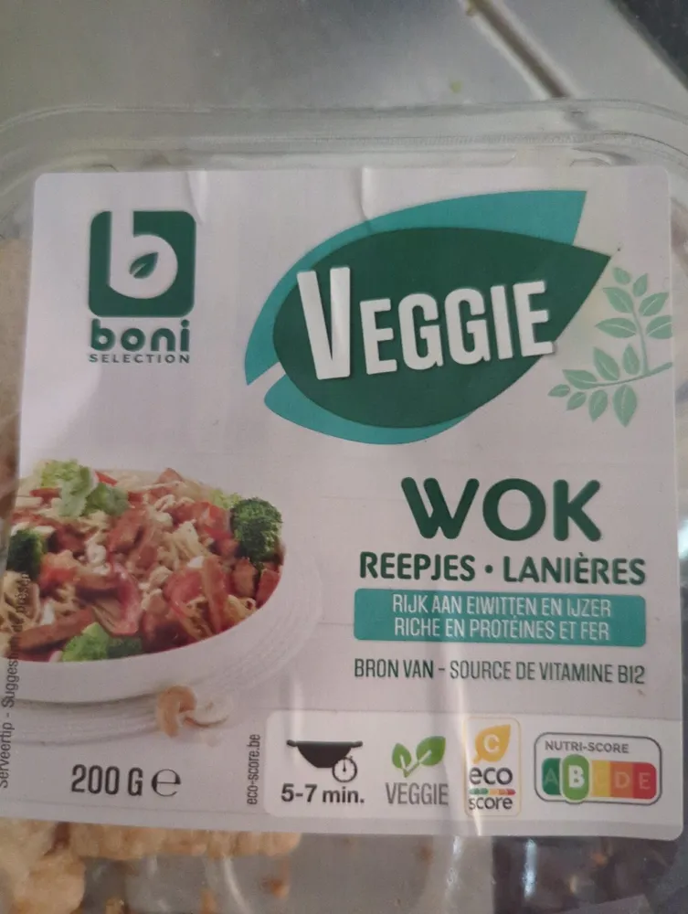 Veggie Wok Reepjes · Lanières