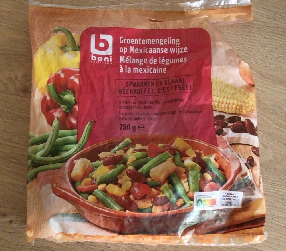Mélange de légumes à la mexicaine