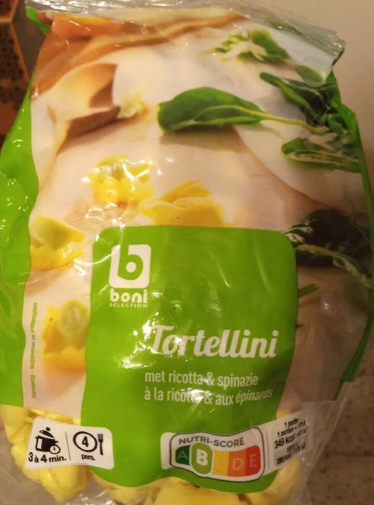 Tortellini a la ricotta & aux épinards