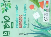 Burgers légumes & algues