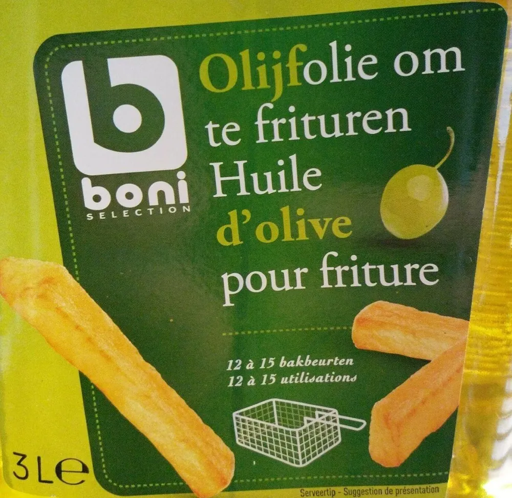 Huile d'olive pour friture