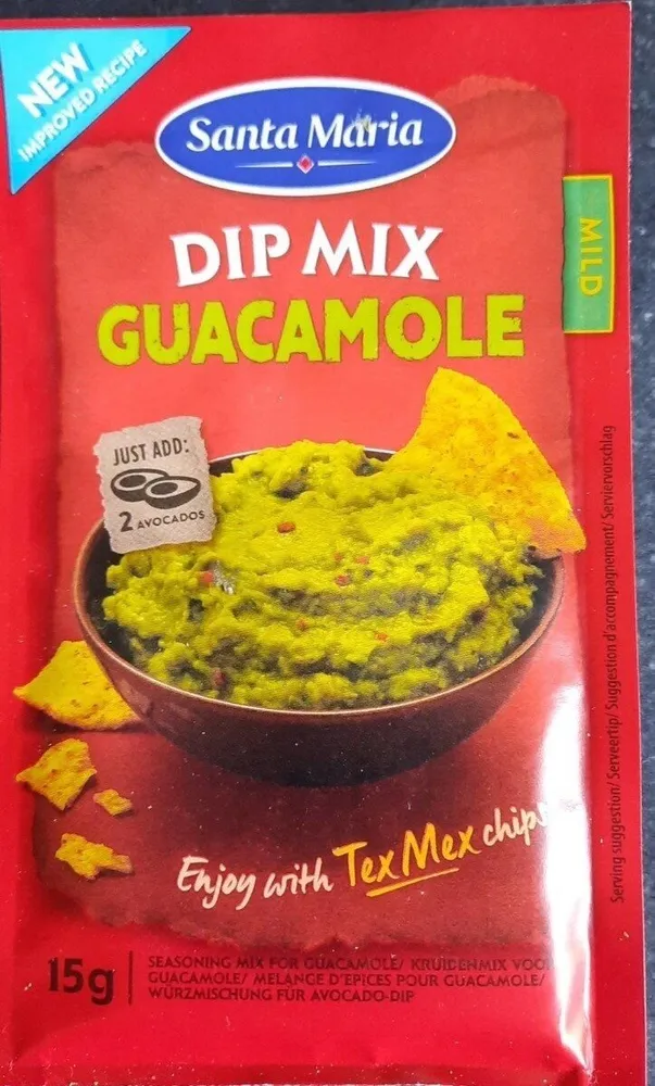 Dip mix huacamole