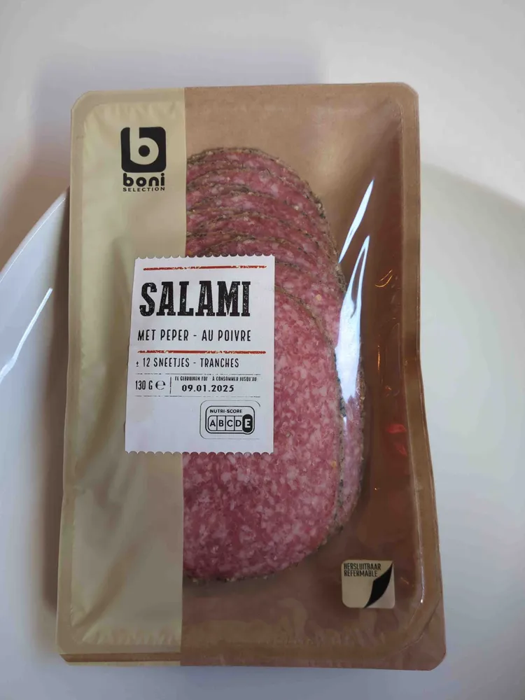 Salami au poivre